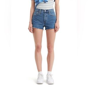 Levi’s 501 Button Fly Cut Off Shorts 27